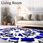 Dazzling Mosaic Prism Jewel Radiant Kaleidoscope Spectacular (White) - ODIKA