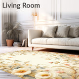 Whispering Meadow Floral Modern Style(Ivory)