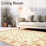 Beige Boho with Geometric Motifs(Beige)