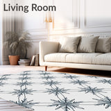 Frosty Winter Wonderland Snowflake Crystal Lattice(White)