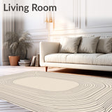 Mystic Radiant Concentric Wave Arrangement (Beige) - ODIKA