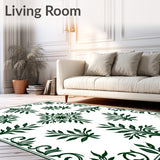 Timeless Damask Ivy Symphony With Elegant Swirl Arrangement (White)