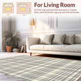 Sophisticated Beige Lattice Design(Beige)