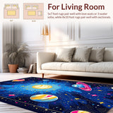 Charming Cosmic Fantasy Illustration(Blue)