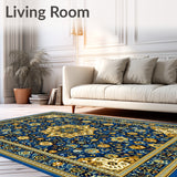 Classic Solid Beige Stylish Dining Room Choice(Blue)