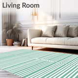 Gradient Stripe Showcasing Alternating Bold and Bands(Green)