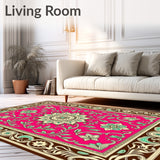 Ornate Botanical Garden Scroll Luxury Inspired (Pink)