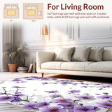 Modern Elegant Floral Composition(Purple)