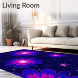 Cosmic Nebula Swirl Constellation Map Decorative (Purple)