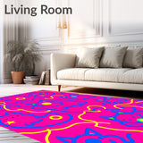 Festive Lights Featuring Whimsical Cat Silhouettes(Pink)