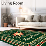 Nordic with Festive Pines and Holiday Script Entrance(Green)