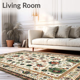 Boho Hallway Runner(Ivory)