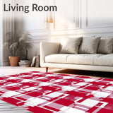 Seasonal Tartan Inspired with Check Design(Red)