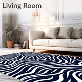 Beachy Wave Motif Floor with Technology (Black)