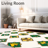 Nostalgic Explorer Badge Collection with Insignia Motifs (Green) - ODIKA