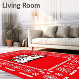 Wintry Family Celebration Joyful Seasonal Spectacular Event(Red)