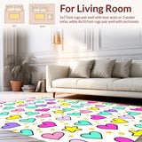 Kawaii Mosaic with Playful Confetti Details (Pink)