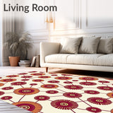 Kaleidoscope Festival Interlocking Petal with Holiday Flares(Ivory)