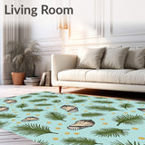 Merry Nautical Shells and Pine Sprig Composition(Beige)
