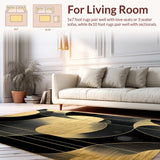 Trendy Toned Abstract Lines(Gold)