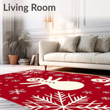 Jolly Snowman Winter Wonderland Festive Holiday(Red)