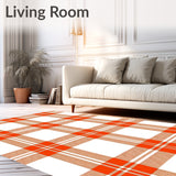 Highland Tartan Seasonal Welcome Surface(Orange)