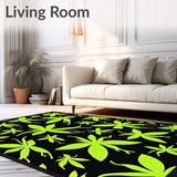 Grunge Fairy Tale Bug Sanctuary Abstract Art (Black)