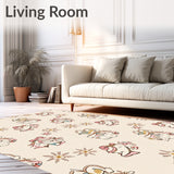 Winter Bell Semicircle Entrance Covering Festive(Beige)