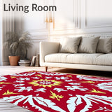 Holiday Kaleidoscope with Sparkling Ice Crystals(Red)