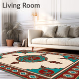 Caria Vintage Medallion Tapestry Heritage(Beige)