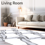 Subtle Ombre Waves With Interlocking Motifs (Gray) - ODIKA