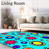 Rescue Team Featuring Playful Badge Icons (Red)