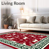 Festive Elk Nordic Winter Holiday Decorative Accent(Red)