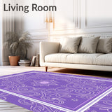 Enchanted Dreamscape Interlocking Swirl(Purple)