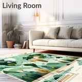 Imaginative Play Map with Whimsical Animal Inspired Geometric(Green)