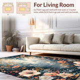 Elegant Toned Flower Motif(Beige)