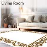 Scroll with Acanthus Leaf Embellishments(Brown)