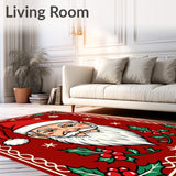 North Pole Magical Yuletide Entryway Welcome Decoration(Red)