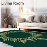 Classic Holiday Wreath Featuring Festive Botanical(Gold)