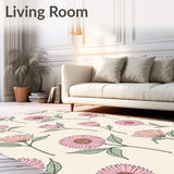 Vintage Botanical Sketch Illustrated(Pink)