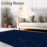Celestial Constellation Midnight Sky Radiant Pathway(Black)