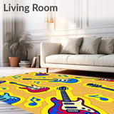 Vibrant Acoustic Symphony Artistic Melody Instrumental Jazz(Yellow)