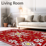 Ornate Winter Starburst Featuring Gold and Embellishments(Red)