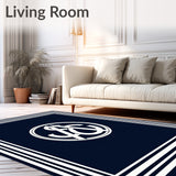 Executive Emblem Entrance Insignia Personalized Commercial Identity(Blue)