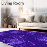 Dreamy Starlight Celestial Whimsical Glamorous Plush(Purple)