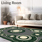 Whimsical Woodland Fairy Ring with Mushroom Accents(Green)