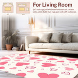 Motif Whimsical Romance Scattered Love Symbol Accent (Pink)