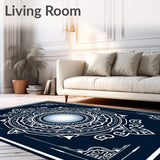 Galactic Eclipse with Interlocking Astral (Blue)