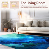 Artful Bright Galactic Landscape(Blue)