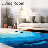 Bath Nautical Entry(Blue)